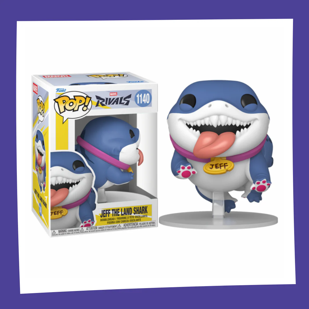 Funko POP! Marvel Rivals - Jeff The Land Shark 1140 - Précommande